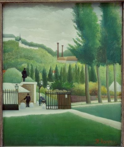 Toll Station by Henri Rousseau